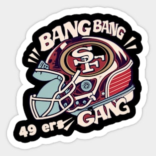 Im niners,49 ers footbal funny cute l victor design Sticker